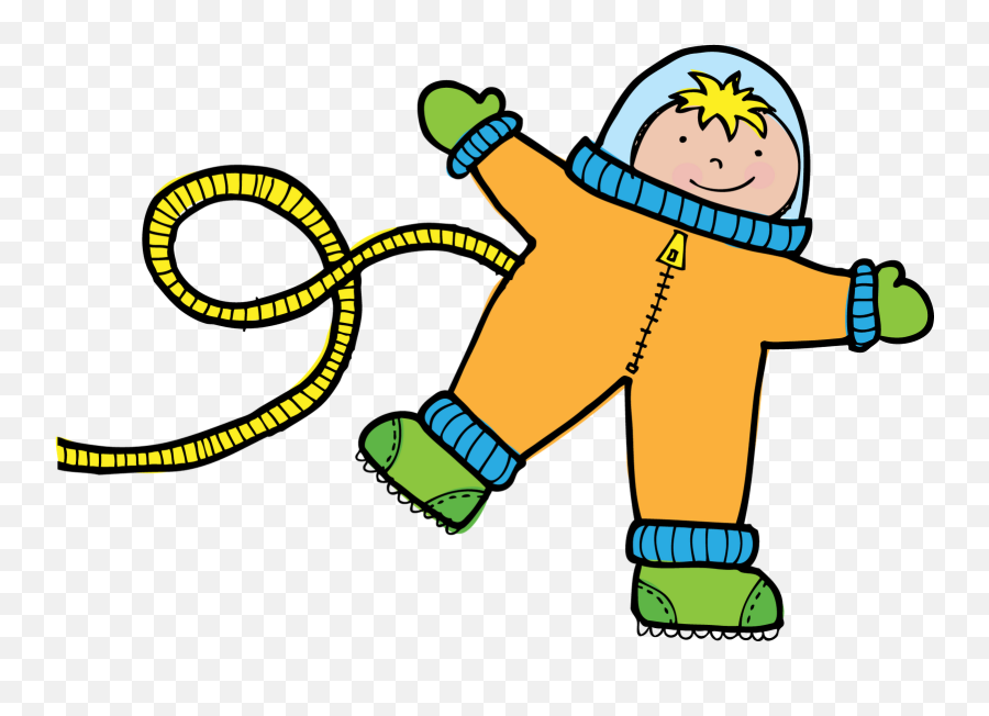 Download Hd Moon Clipart For Kid - Space Kid Clipart Clipart Space Kids Png,Moon Clipart Transparent