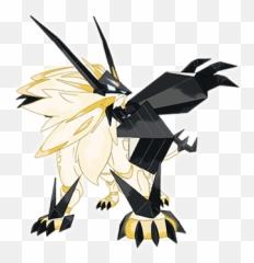 Lunala From Pokemon Sun Moon - Fusion Solgaleo Y Necrozma Png,Solgaleo Png