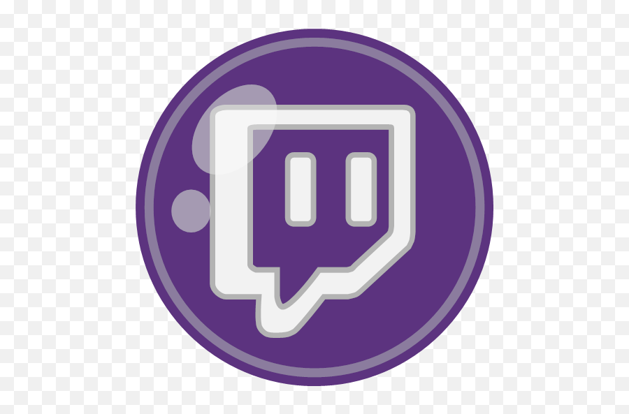 Social Twitch Icon Png Transparent
