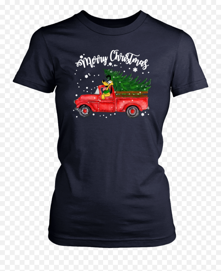Merry Christmas Pluto - Greenland Trump T Shirt Png,Red Truck Png