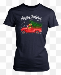 Merry Christmas Pluto - Greenland Trump T Shirt Png,Red Truck Png