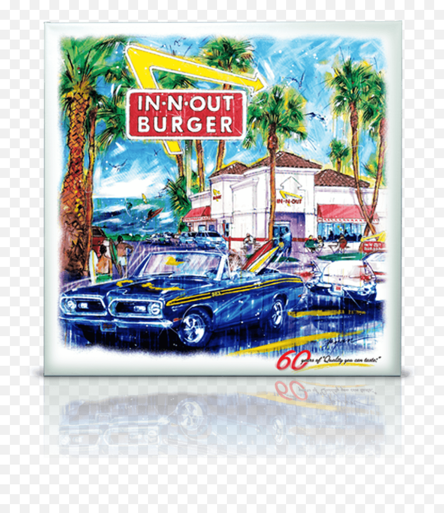 60th Anniversary Canvas - Language Png,In N Out Png