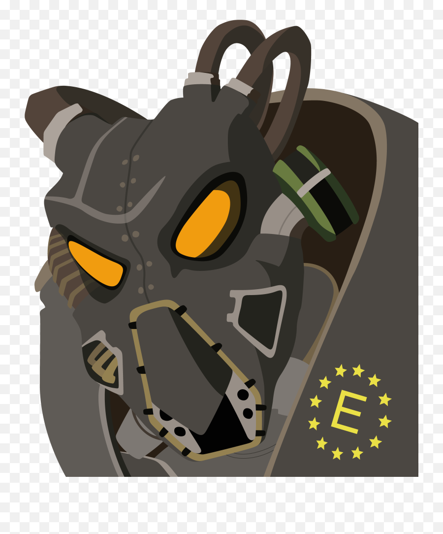 Download Drawn Amour Fallout 4 - Fallout Power Armor Drawing Fallout Enclave Power Armor Helmet Png,Fallout 4 Logo Transparent