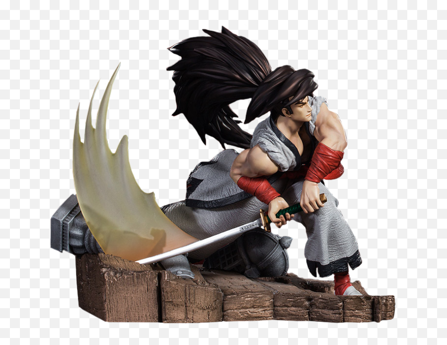 Samurai Shodown - Haohmaru Statue 7u201d Statue Supernatural Creature Png,Samurai Shodown Logo