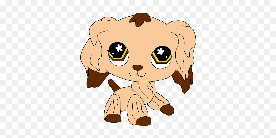 Anastasija Angeleska Lps Clipart 4 U - Lps Png Cocker Spaniel,Lps Png