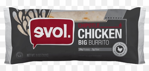 Chipotle Chicken Frozen Burrito - Evol Cilantro Lime Chicken Burrito Png,Chipotle Burrito Png