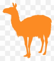Contorno Llama Transparent Cartoon - Jingfm Silueta De Una Llam Png,Llama Transparent