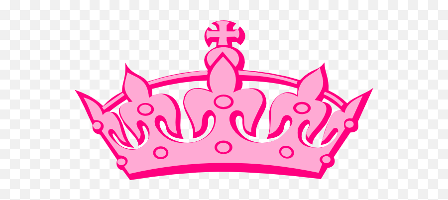Queens Crown Clipart - Transparent Background Crown Pink Png,Crown Clipart Png