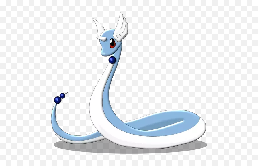 Pokemon Dratini Evolve Into - Cute Small Water Pokemon Png,Dragonite Transparent