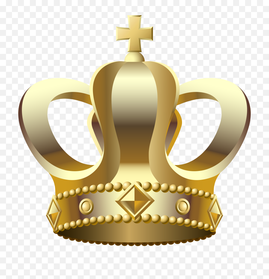 Gold Crown Clipart Transparent Stock - Clip Art Crown Transparent Png,Gold Crown Transparent Background
