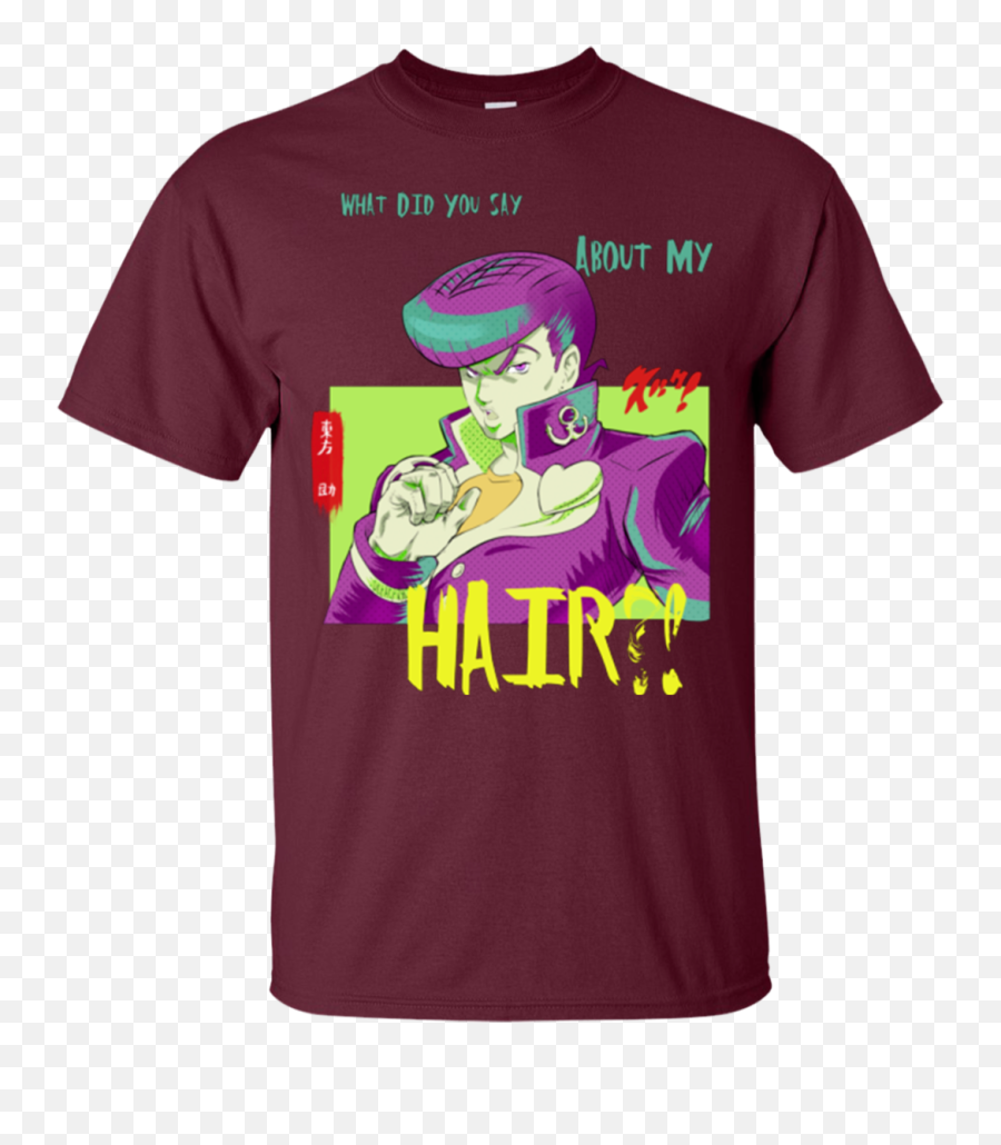 Jojo Josuke Bizarre Adventure T - Shirt Bizarre Adventure T Shirt Png,Josuke Transparent