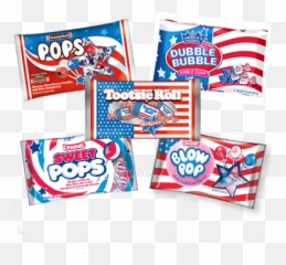 Tootsie U003e Candy Seasonal Red White And Blue - Red White And Blue Candy Png,Tootsie Roll Png