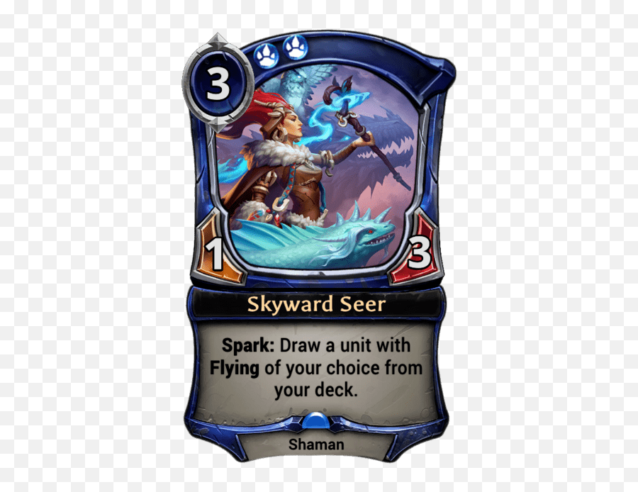 Skyward Seer Eternal Cards Warcry - Hatchling Eternal Png,Png Skyward