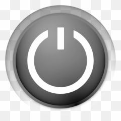 Inward Black Standby Icon Png Or - Turn Off