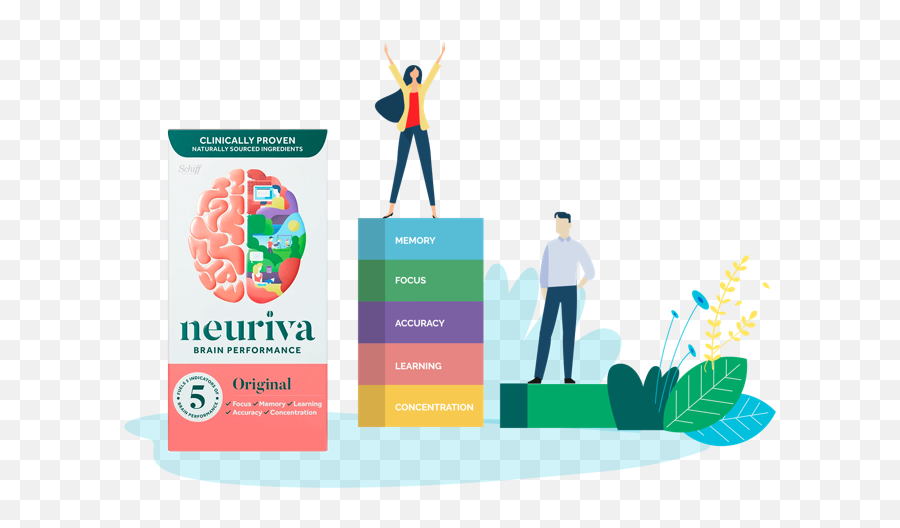Neuriva Brain Health Supplement Research - Memory Concentration Focus Accuracy And Learning Png,Medical Brain Icon