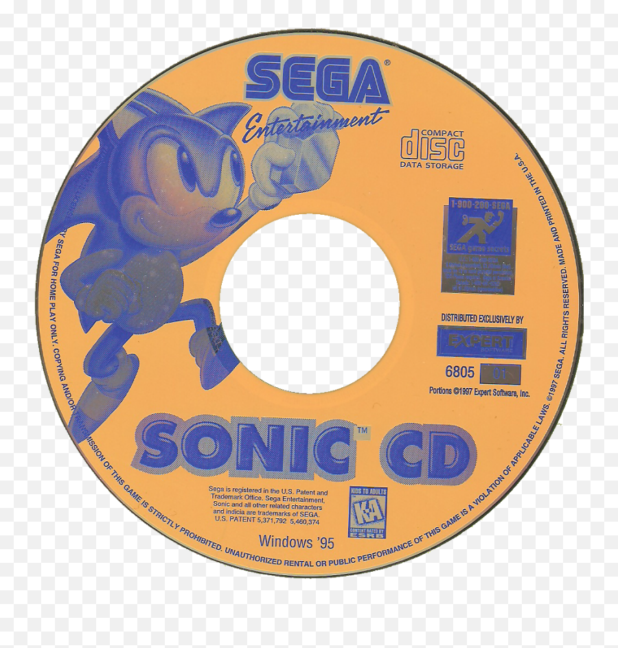 Sonic Cd Windows 95 Topic Version - Optical Storage Png,Cdrom Icon Missing