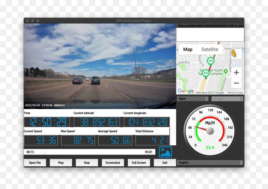 Z - Edge Z3pro Dual Lens Car Camera Review U2013 The Gadgeteer Gauge Png,Car's Camera Icon For Parking Png