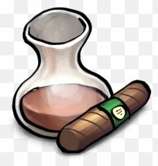 Png Icons Free Download Iconseeker - Whiskey And Cigar Transparent