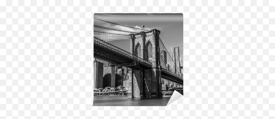 New York Skyline Mit Brooklyn Bridge Wall Mural U2022 Pixers - We Live To Change Brooklyn Bridge Png,Brooklyn Bridge Png