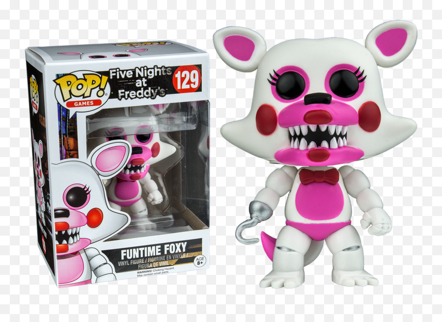 Five Nights - Funtime Foxy Us Exclusive Pop Vinyl Figure Funko Pop Funtime Foxy Png,Foxy Transparent