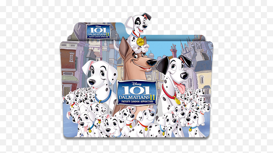 101 Dalmatians 2 Folder Icon 2003 - Designbust 101 Dalmatians 2 London Adventure Png,101 Icon