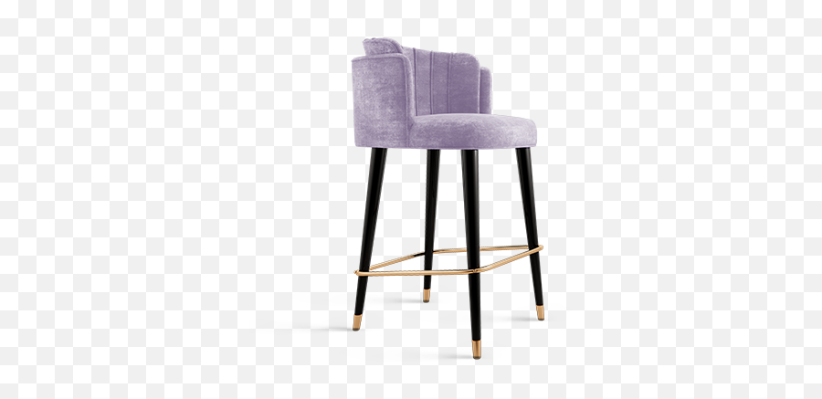 Andy Bar Stool By The Glamorous Ottiu Beyond Upholstery - Solid Png,Icon Bar Stool