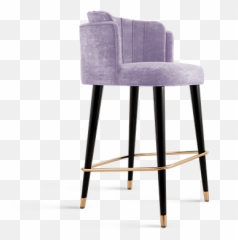 Andy Bar Stool By The Glamorous Ottiu Beyond Upholstery - Solid png