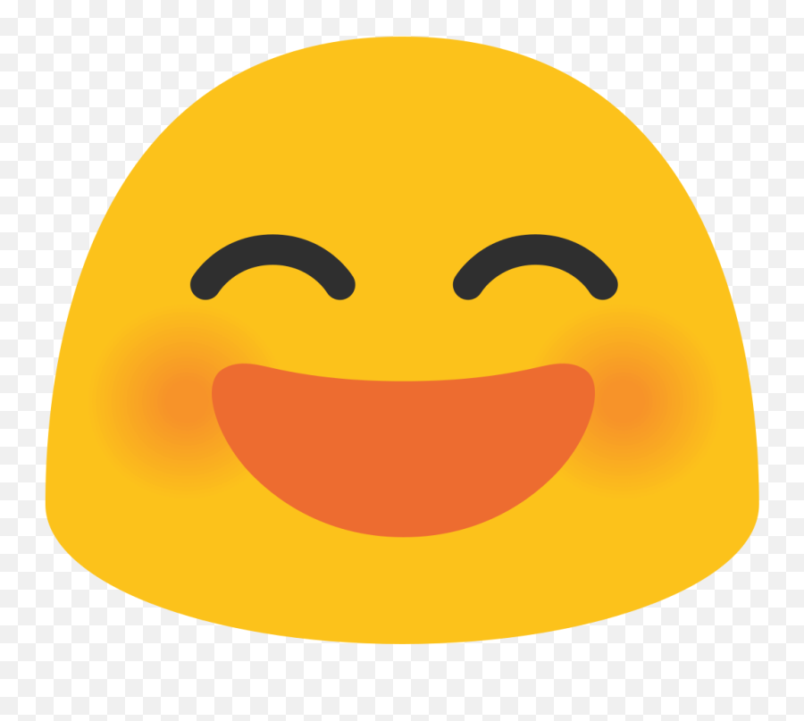 Fileemoji U1f604svg - Wikipedia Blob Png Emoji,What Is Eye Icon On Android