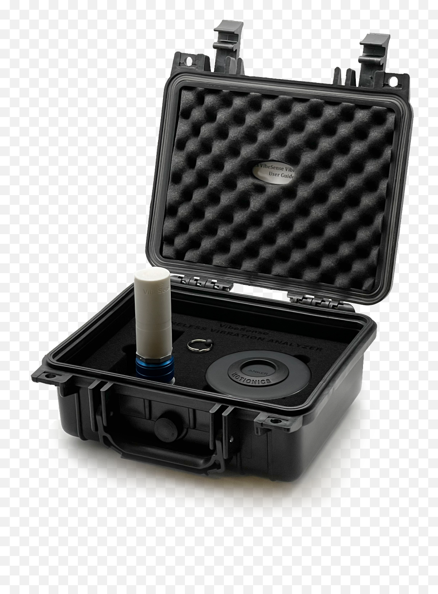 Vibesense Wireless Vibration Analyzer U2013 Motionics Llc - Suitcase Png,Harbor Freight Icon Tool Boxes