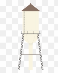Water Tower Architecture - png