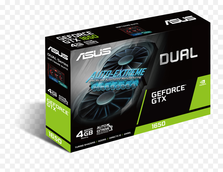 Dual - Gtx16504ggraphics Cardsasus Global Asus Dual Gtx 1650 Png,Geforce Experience Icon