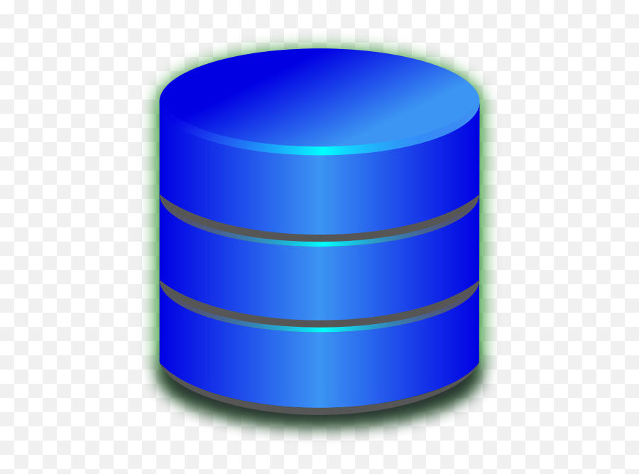 Blue Database Icon Vector Image Free Svg - Solid Png,Websphere Icon