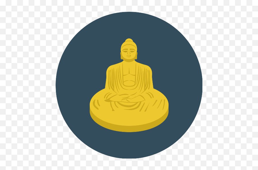 Buddha Png Icon - Png Repo Free Png Icons The Great Buddha Statue,Buddha Transparent