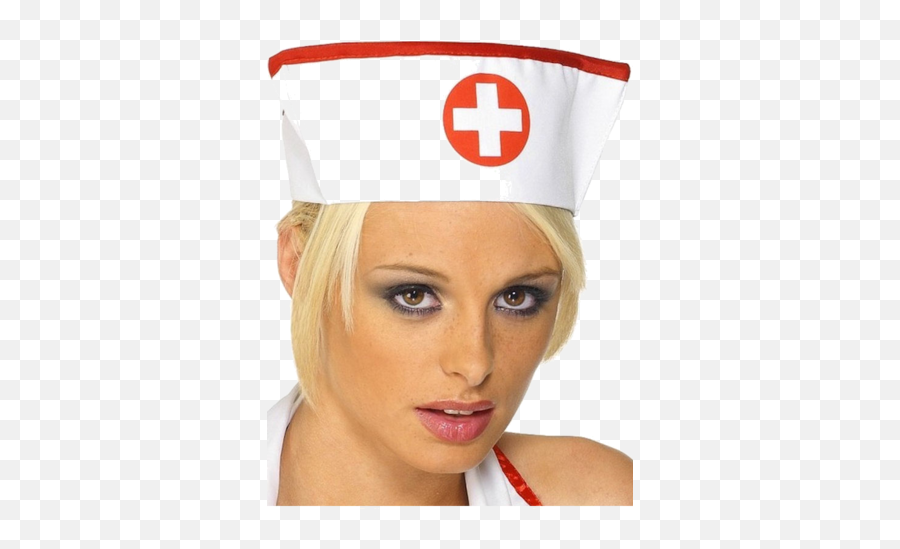 Download Hd Nurse Hat - Nurse Costume Red Nurse Cap Png,Nurse Hat Png