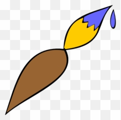 Paintbrush Clipart Cartoon - Brush Gif png