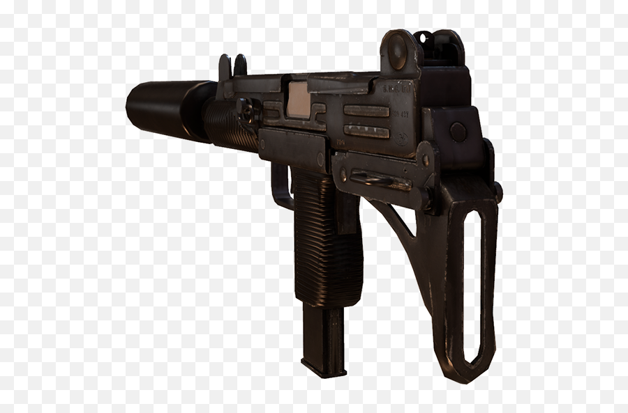 Uzi - 3d Model On Behance Firearm Png,Uzi Png