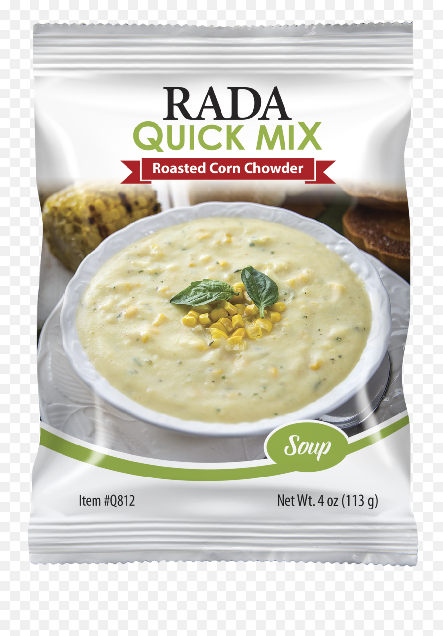 Roasted Corn Chowder Soup Hearty Quick Mixes - Rada Cutlery Rada Quick Mixes Spinach Artichoke Png,Chowder Png