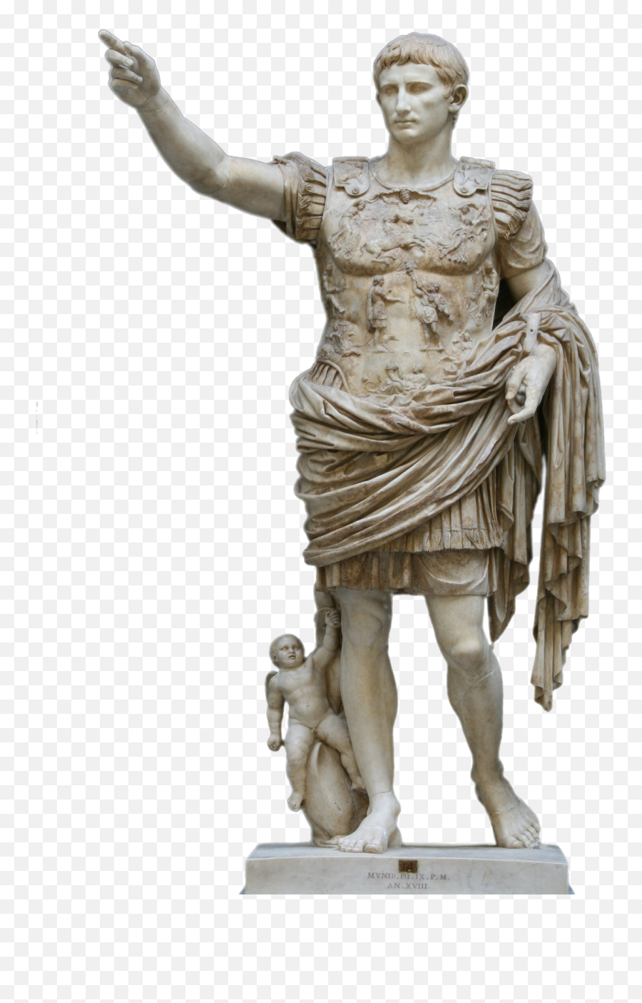 Statue - Augustus Statue Png,Sculpture Png