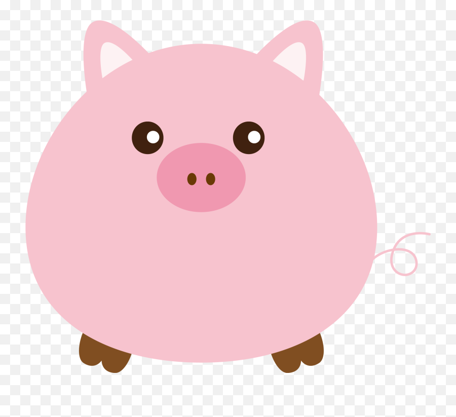 Vector Domestic Pig Hq Image Free Png - Clip Art,Pig Png