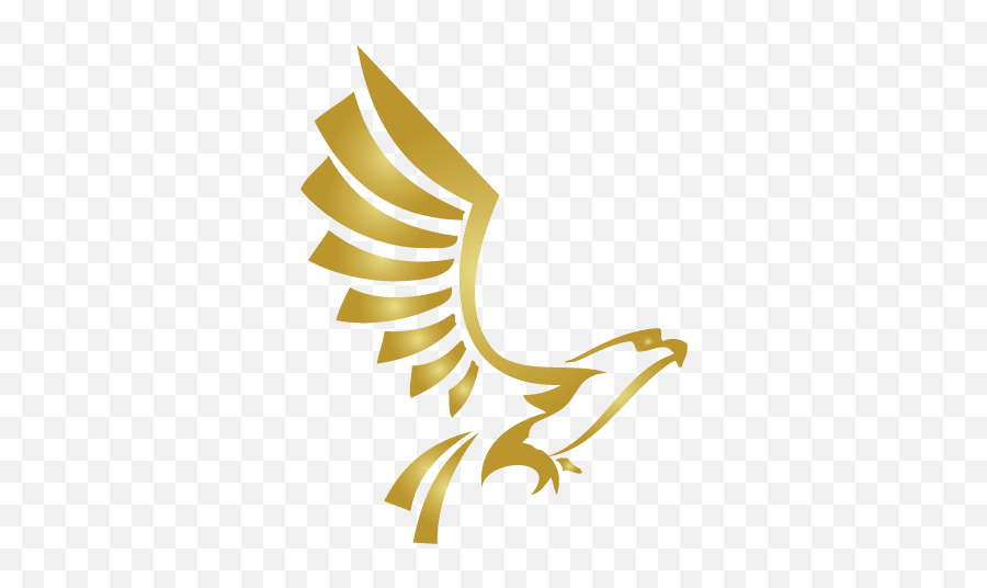 Golden Eagle on transparent background PNG #templates #zicxi | Gold design  background, Eagle images, Eagle pictures