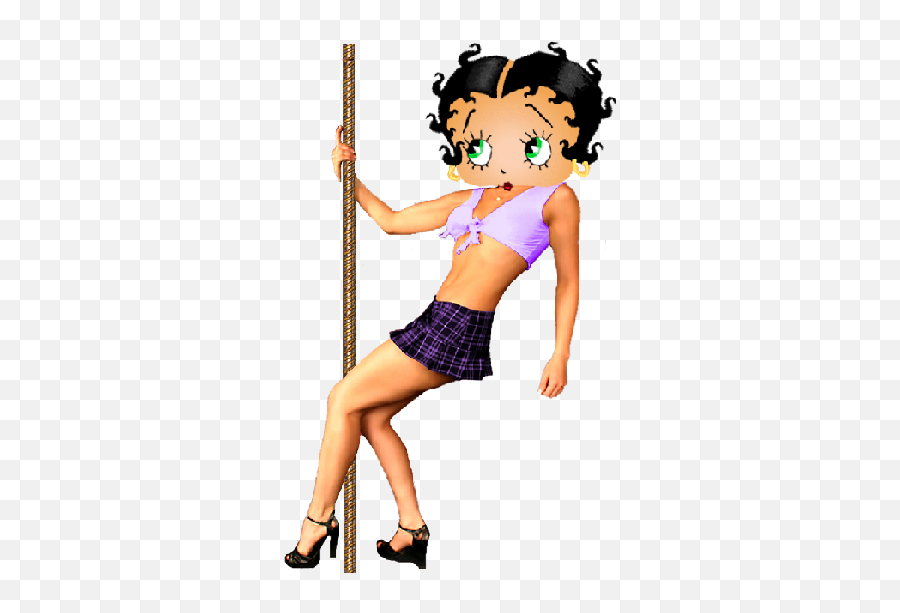 Betty Boop Pole Dancer Cartoon Clip Art Images Are - Betty Boop Png,Transparent Dancer