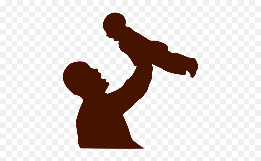 Dad Child Family Silhouette - Transparent Png U0026 Svg Vector File Silhouette Fathers Day Png,Family Silhouette Png