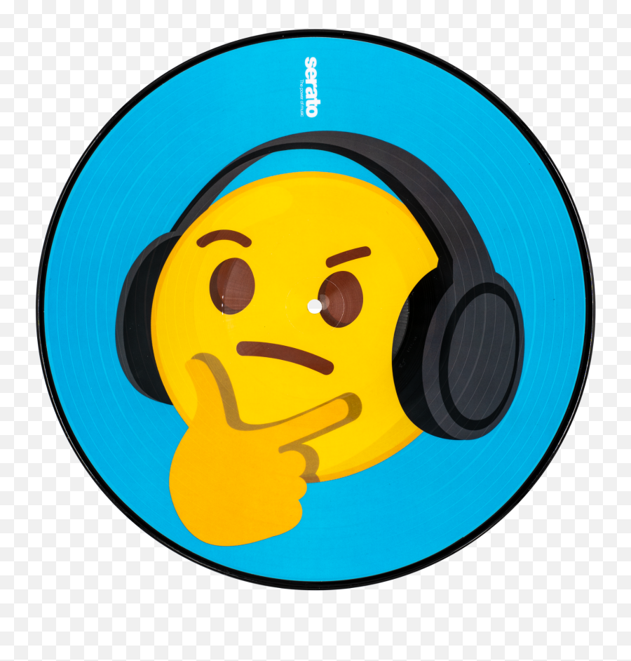 Serato Emoji Series - Thinking Emoji Headphones Png,Crying Emoji Transparent