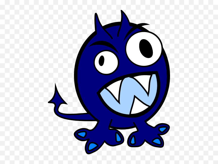 46 Cliparts Lil Monster Clipart Png 4570bookinfo - Monster Clipart Blue,Monster Transparent
