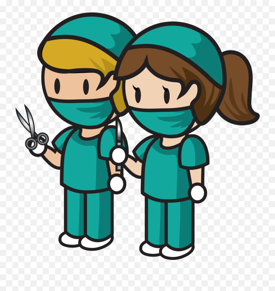 Nursing Clipart Scissors Transparent Free - Surgeon Clipart Png,Nurse Clipart Png