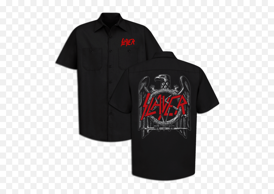 Fb Logo Png Black 4 Image - Polo Shirt,Slayer Logo Png