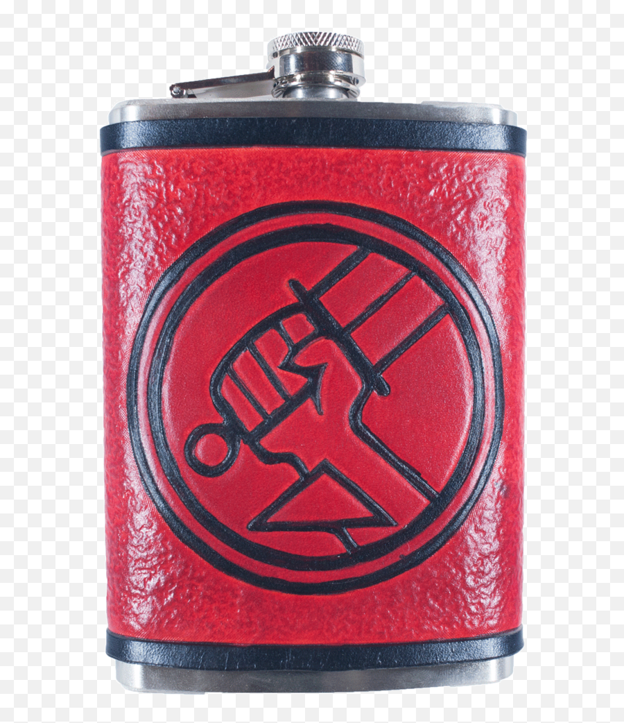 Hellboy Inspired Flask Set - Logo Hellboy Png,Hellboy Logo Png