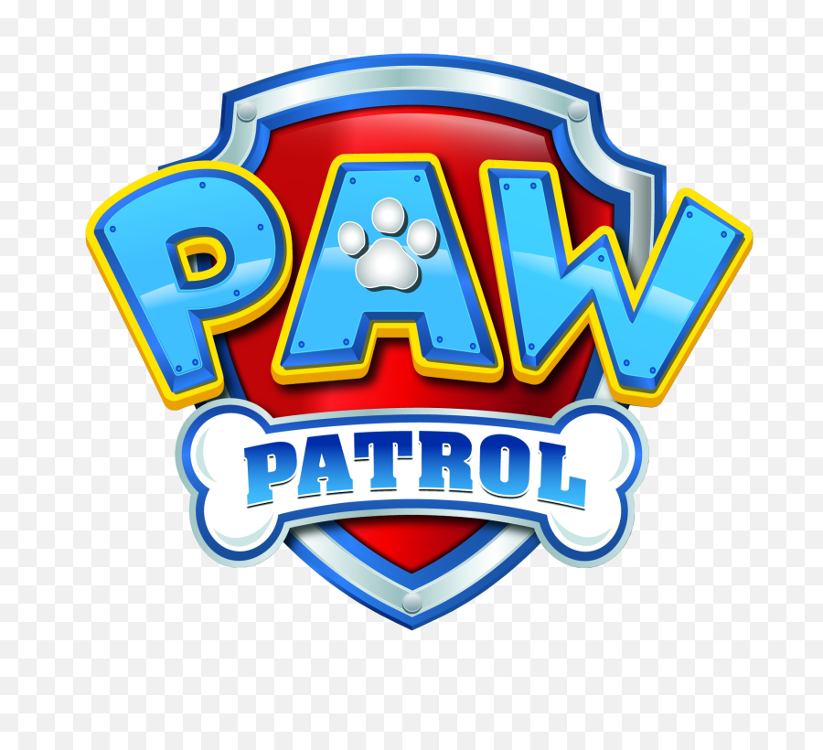 Paw Patrol Badge Logo - Transparent Background Paw Patrol Logo Png,Paw Patrol Logo Png