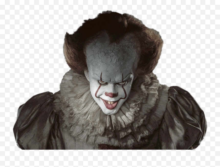 It Pennywise Close Up - Scary Realistic Ghost Drawing Png,Pennywise Transparent