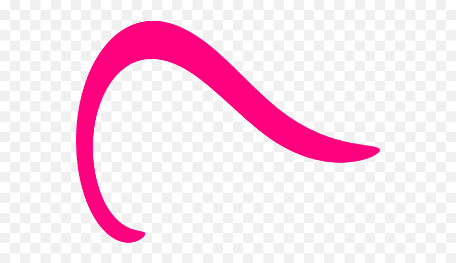 Curve Lines Vector Png - Pink Curved Line Png,Curve Line Png